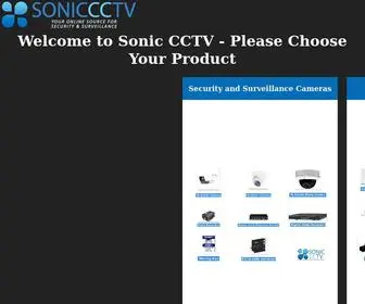 Soniccctv.com(Splash Page) Screenshot