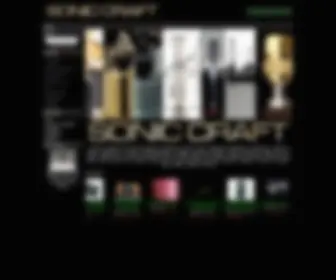 Soniccraft.com(Sonic Craft) Screenshot