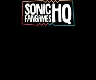 SonicFangameshq.com(Sonic Fan Games HQ) Screenshot