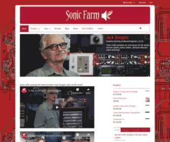 SonicFarm.com(Sonic Farm Pro Audio) Screenshot