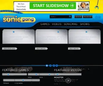 SonicGang.com(Sonic Gang) Screenshot