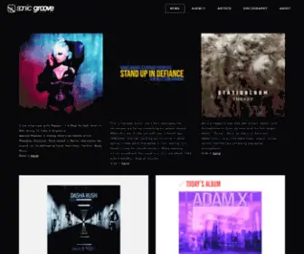 SonicGroove.com(Sonic groove) Screenshot