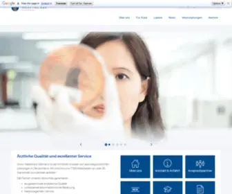 Sonichealthcare.de(Sonic Healthcare Germany) Screenshot