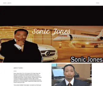 SonicJones.com(Work With Sonic Jones) Screenshot