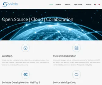 Sonicle.com(Home) Screenshot