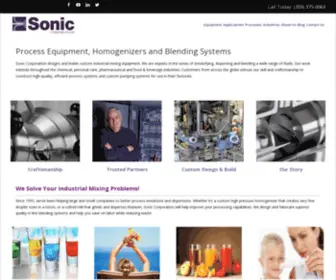Sonicmixing.com(Sonic Corporation) Screenshot