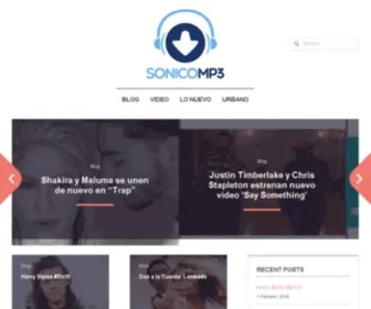 SonicoMP3.com(Descargar y Escuchar Musica MP3 de forma rapida y gratis) Screenshot