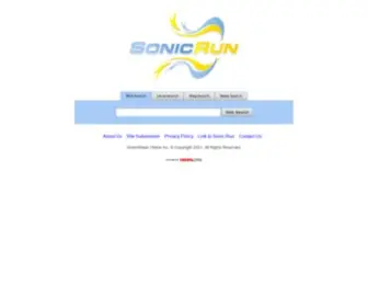 Sonicrun.com(Sonic Run) Screenshot