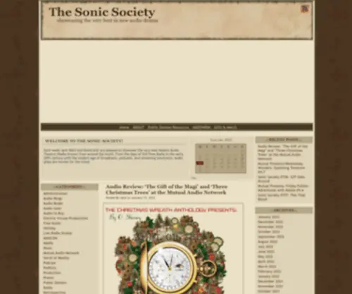 Sonicsociety.org(Sonicsociety) Screenshot
