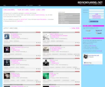 Sonicsquirrel.net(Your netaudio source since 2005) Screenshot