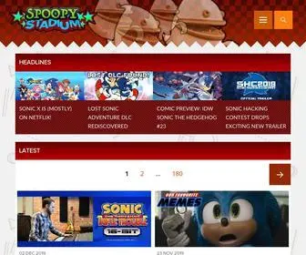 Sonicstadium.org(The Sonic Stadium) Screenshot