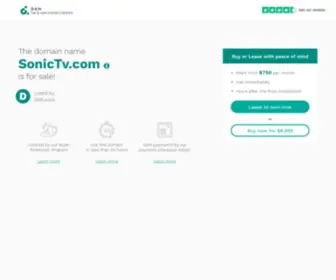 Sonictv.com(Dit domein kan te koop zijn) Screenshot