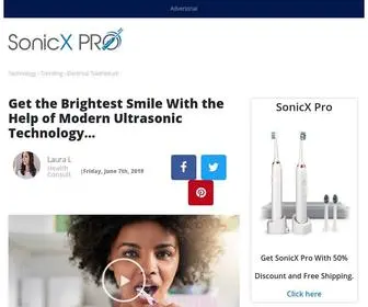 Sonicx-Pro.com(SonicX Pro Home) Screenshot