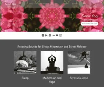 Sonicyogi.com(Sonic Yogi) Screenshot