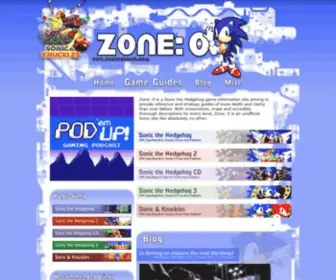 Soniczone0.com(Zone) Screenshot