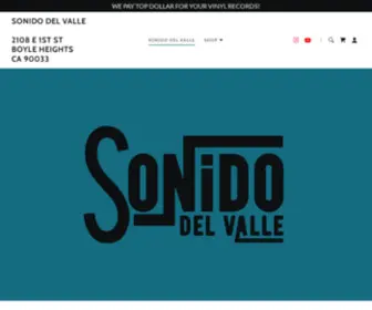 Sonidodelvalle.com(SONIDO DEL VALLE) Screenshot