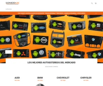 Sonidomx.com(Bienvenido a SonidoMX) Screenshot