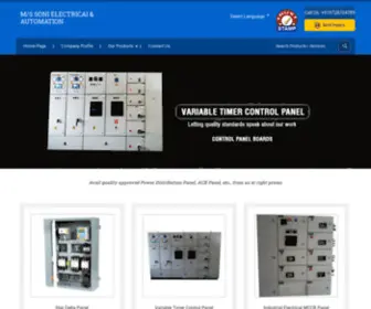 Sonielectricalautomation.com(M/s SONI ELECTRICAl & AUTOMATION) Screenshot