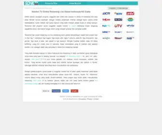 Soniktv.com(Rcti) Screenshot