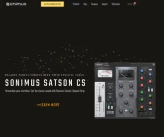 Sonimus.com(Analog Sounding Plugins) Screenshot
