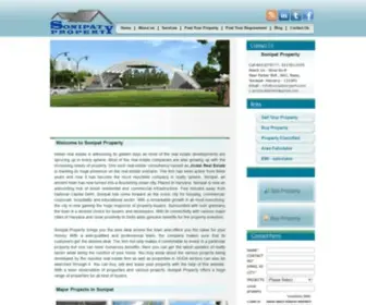 Sonipatproperty.com Screenshot