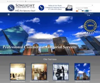 Sonlightcleaning.com(Sonlight Cleaning Service) Screenshot