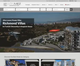 Sonmezrealestate.com(Property in Turkey) Screenshot