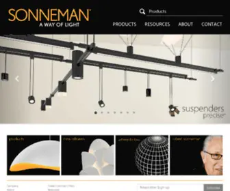 Sonneman.com(Sonneman) Screenshot