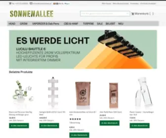 Sonnenallee.at(Headshop & Growshop in Innsbruck) Screenshot