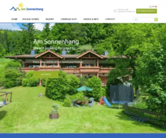 Sonnenhang.com(Sonnenhang Appartements) Screenshot