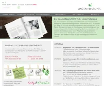 Sonnenhof.ch(Lindenhofgruppe AG) Screenshot