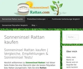 Sonneninsel-Rattan.com(Sonneninsel Rattan kaufen) Screenshot