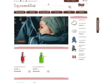 Sonnenkind.ch(Naturprodukte für Sie und Ihr Kind) Screenshot
