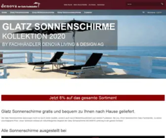 Sonnenschirm-Glatz.ch(Sonnenschirm Glatz) Screenshot