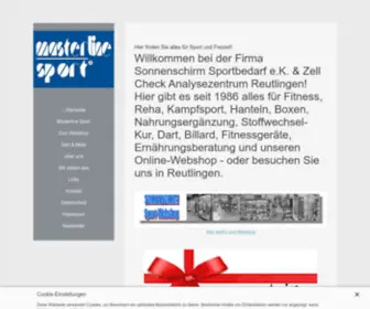 Sonnenschirm-Sportbedarf.de(Alles) Screenshot