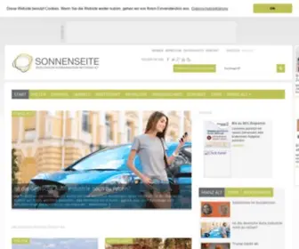 Sonnenseite.com(Ökologische Kommunikation mit Franz Alt) Screenshot