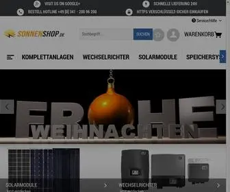 Sonnenshop.de(Solarshop) Screenshot