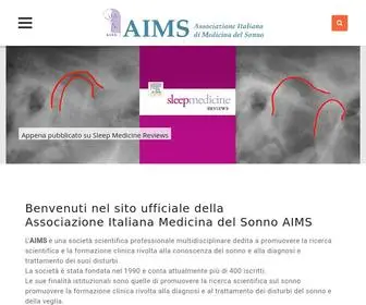 Sonnomed.it(Associazione italiana di medicina del sonno) Screenshot