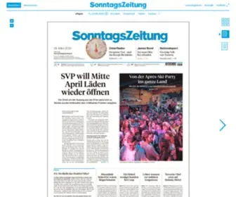 Sonntagszeitung.ch(Einen Moment bitte) Screenshot