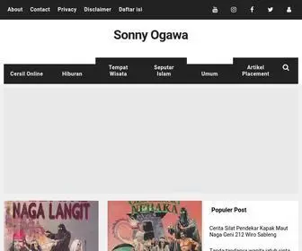 Sonnyogawa.com(Sonny Ogawa) Screenshot
