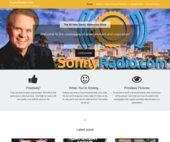 Sonnyradio.com(Delivers positive family) Screenshot