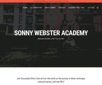 Sonnywebster.com(Sonny Webster Academy) Screenshot