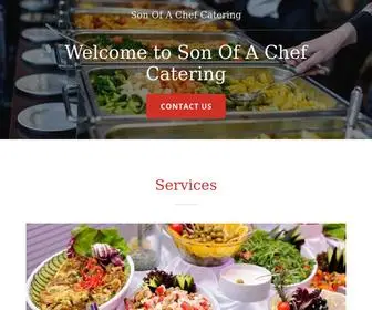 Sonofachef.net(Son Of A Chef Catering) Screenshot