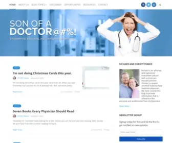 Sonofadoctor.com(Son of a Doctor) Screenshot