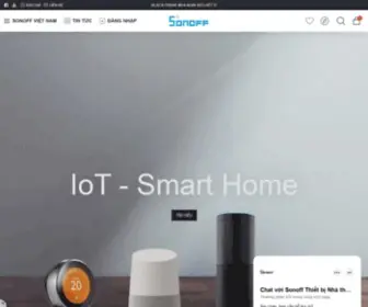 Sonoff.vn(Phân phối sản phẩm Nhà thông minh Sonoff chính hãng giá tốt) Screenshot