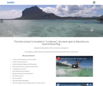 Sonofkite.com(The Son of kite Kite surf school) Screenshot