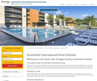 Sonohotelinternationaldriveorlando.com(Hotel Monreale Express I) Screenshot