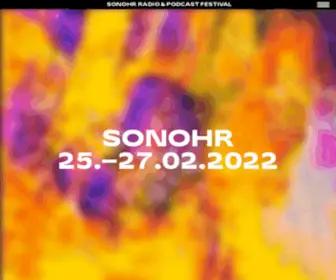 Sonohr.ch(Sonohr) Screenshot