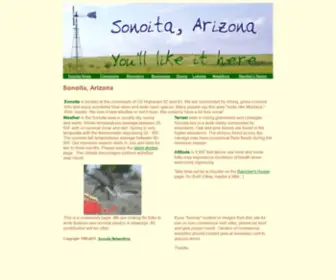 Sonoitaaz.com(Sonoita, AZ) Screenshot