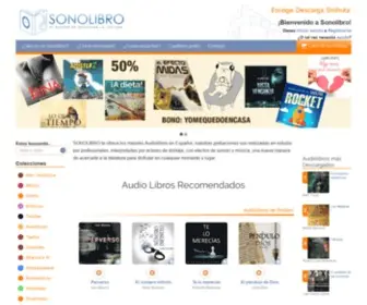 Sonolibro.com(Audiolibros en Español) Screenshot